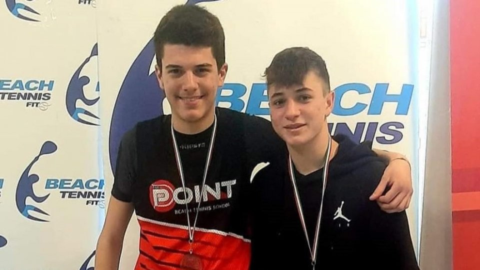 Federico Zafferani bronzo ai Campionati Regionali di quarta categoria in coppia con Francesco Giorgini