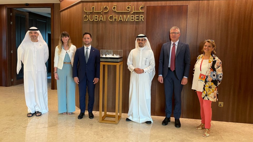 Bilancio positivo della missione negli Emirati Arabi Uniti del Segretario di Stato per l’Industria Fabio Righi