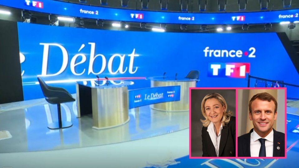Faccia a faccia Macron-Le Pen, il duello decisivo in prima serata