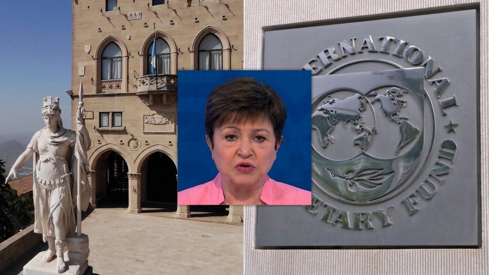 Nel riquadro Kristalina Georgieva, direttrice Fmi