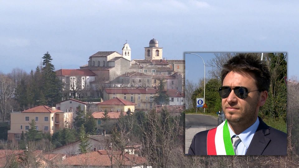 Il sindaco di Monte Grimano Terme, Elia Rossi