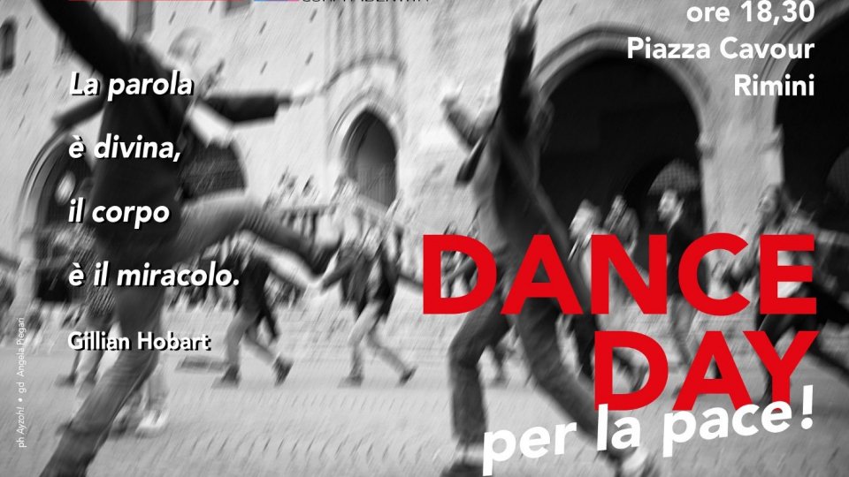 DANCE DAY per la pace: il 29 aprile flash mob performance a Rimini