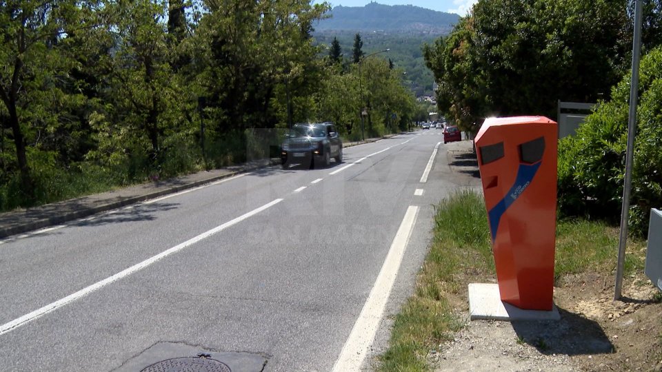 San Marino: nuovo autovelox, bidirezionale, in via Costa del Bello