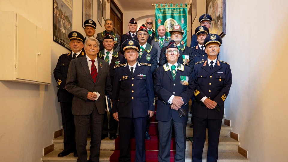 Alti rappresentanti dell’Associazione Nazionale “Nastro Verde” in visita a San Marino
