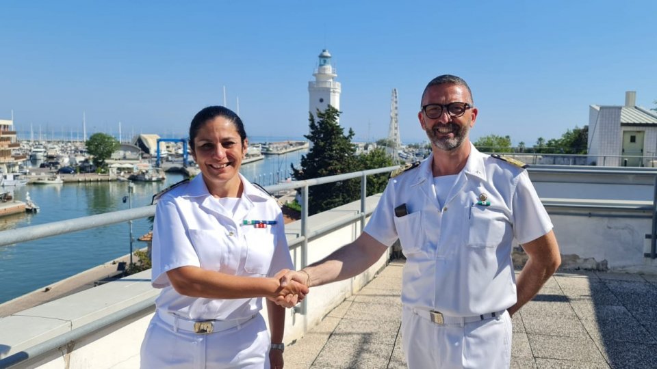 Passaggio di consegne al Comando della Capitaneria di Porto di Rimini