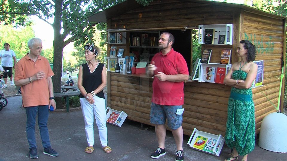 Apre la "Bibliobaita" al Parco Laiala