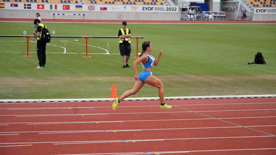 Giulia Marchionni ha esordito nei 100 metri