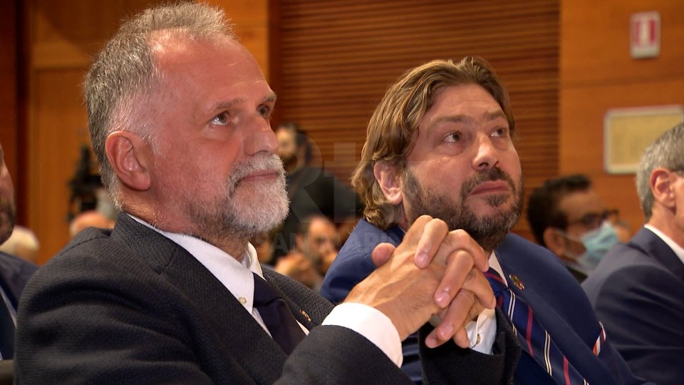 Il Ministro Garavaglia e il Segretario Federico Pedini Amati