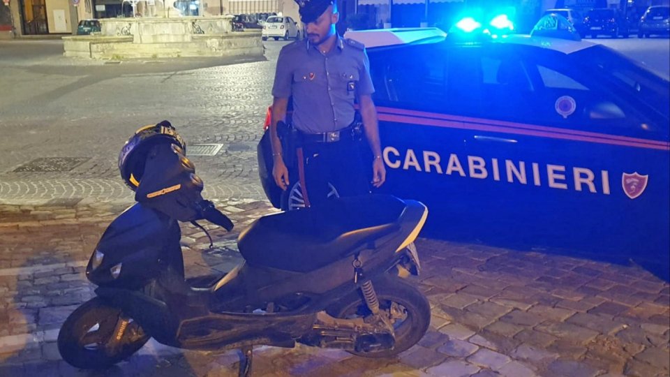 Motorini rumorosi, i carabinieri di Novafeltria passano alle sanzioni