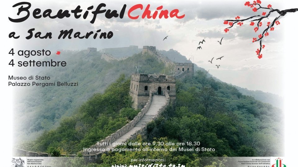 Inaugurazione mostra "Beautiful China a San Marino"