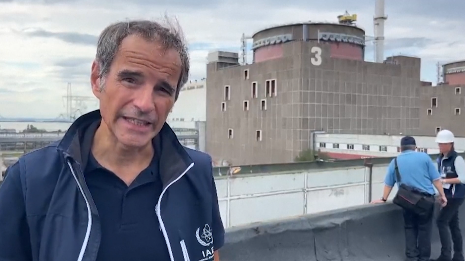 Rafael Grossi (Aiea) a Zaporizhzhia: “Verso una presenza continua nella centrale nucleare”