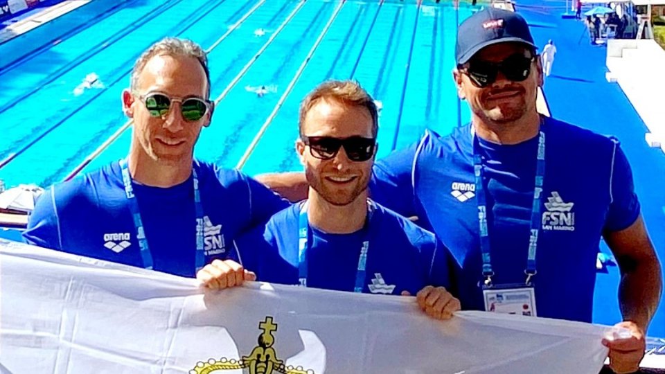 I master di San Marino presenti ai campionati europei master di nuoto