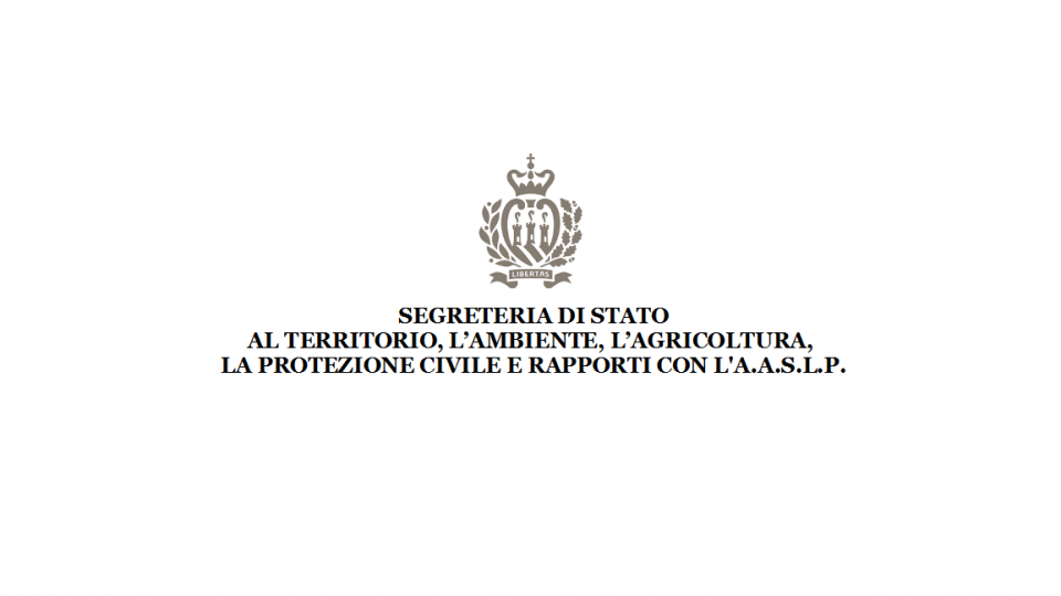 Il Segretario di Stato per il Territorio Canti presenta il nuovo PRG: “Sarà in linea con la dichiarazione di San Marino delle Nazioni Unite firmata ieri”