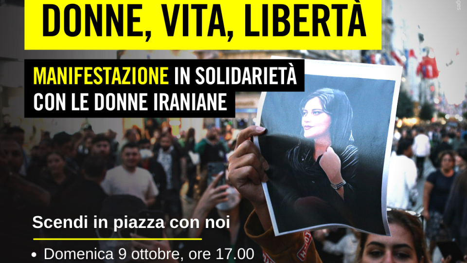 Rimini: in piazza per chiedere giustizia e libertà per le donne iraniane