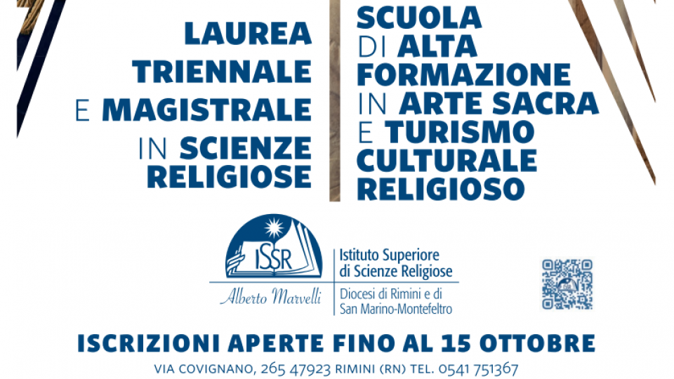 Diocesi San Marino - montefeltro: Laurea triennale e magistrale in scienze religiose