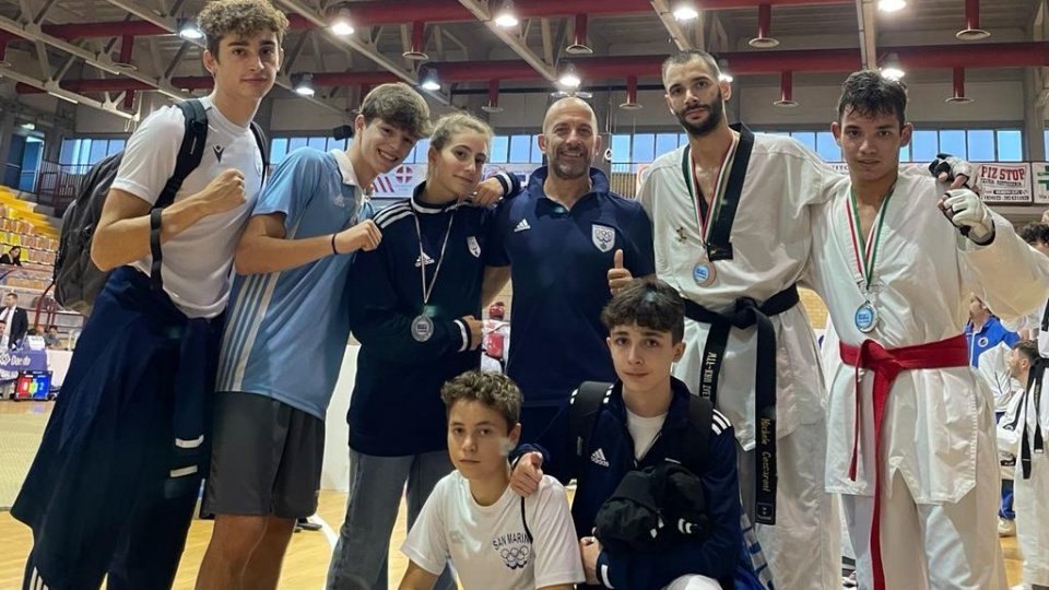 Lazio Combat: due argenti e un bronzo per il Taekwondo San Marino
