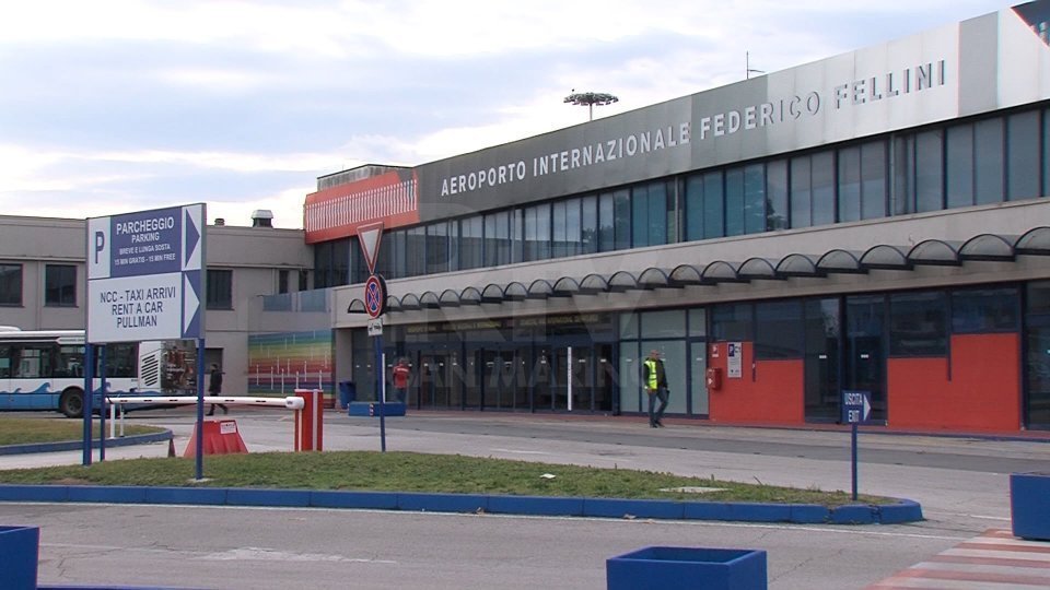 Aeroporto internazionale Rimini San Marino: 200mila passeggeri, senza russi e ucraini