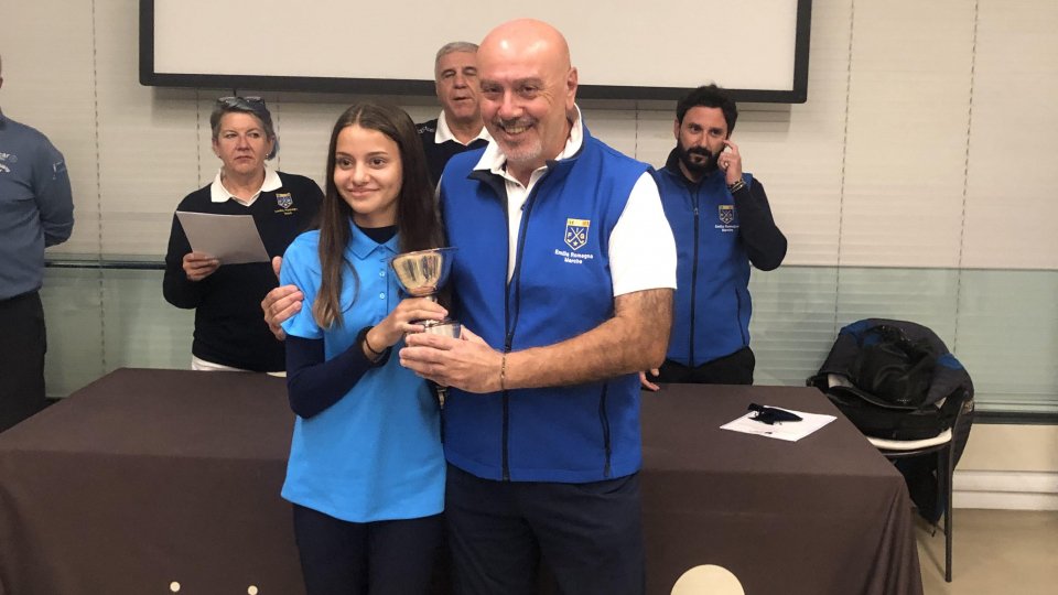 La sammarinese Caterina Dall'Olmo ha vinto il Campionato Interregionale Match Play Under 12