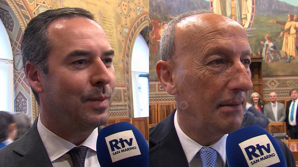 Intervista al Segretario di Stato per lo Sport Teodoro Lonfernini e al Presidente del Cons Gian Primo Giardi
