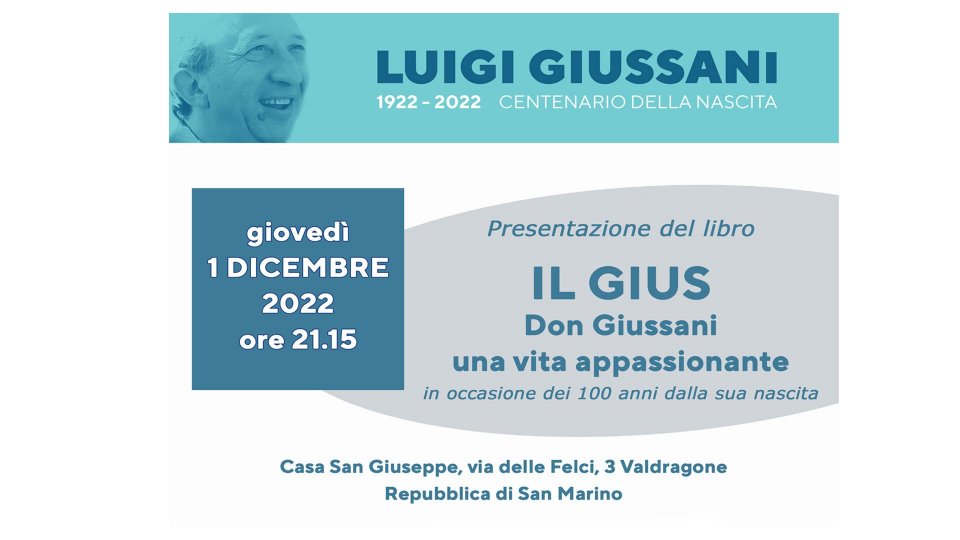 Presentazione del libro IL GIUS – Don Giussani. Una vita appassionante
