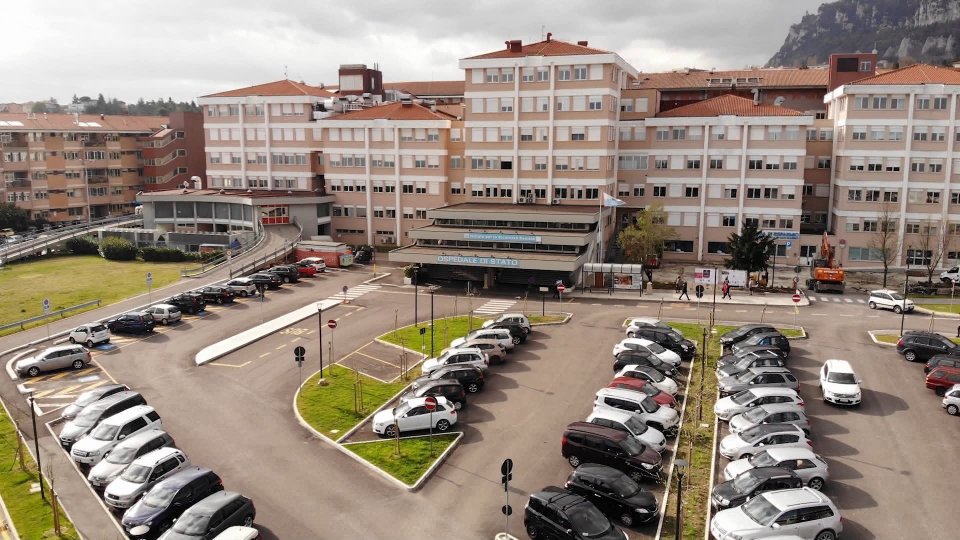 Ospedale di Stato di San Marino. Immagine di repertorio