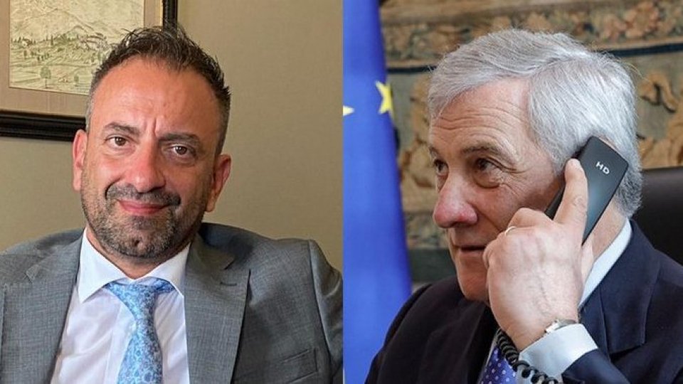 Esteri: colloquio telefonico tra Luca Beccari e il Ministro degli Affari Esteri italiano Antonio Tajani