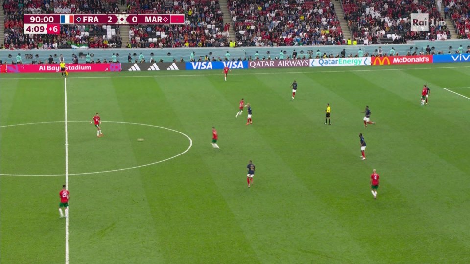 Finisce la favola del Marocco, Francia in finale (2-0)