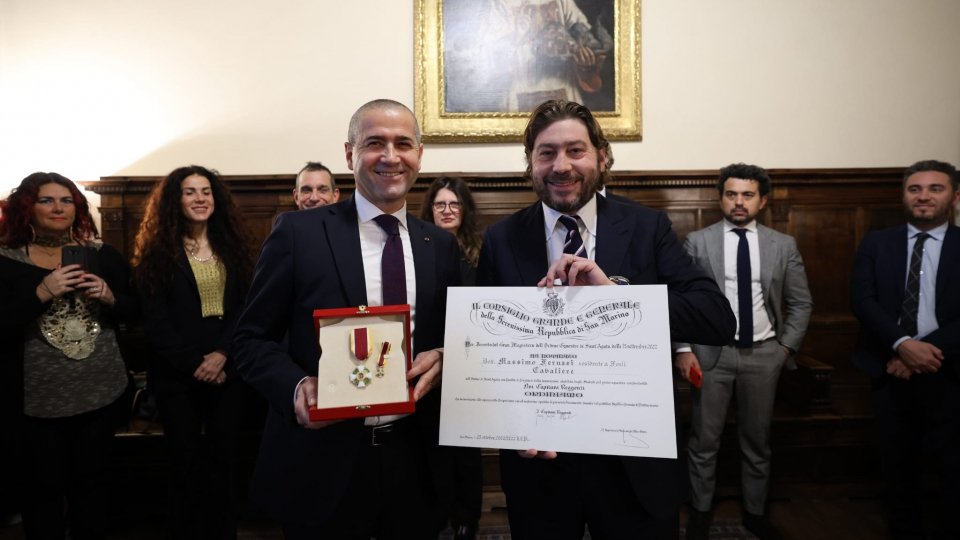 Massimo Feruzzi insignito dell’Onorificenza di Sant’Agata