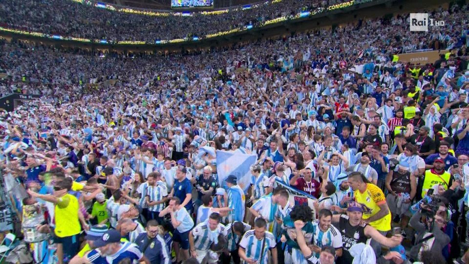 I tifosi dell'Argentina ai mondiali