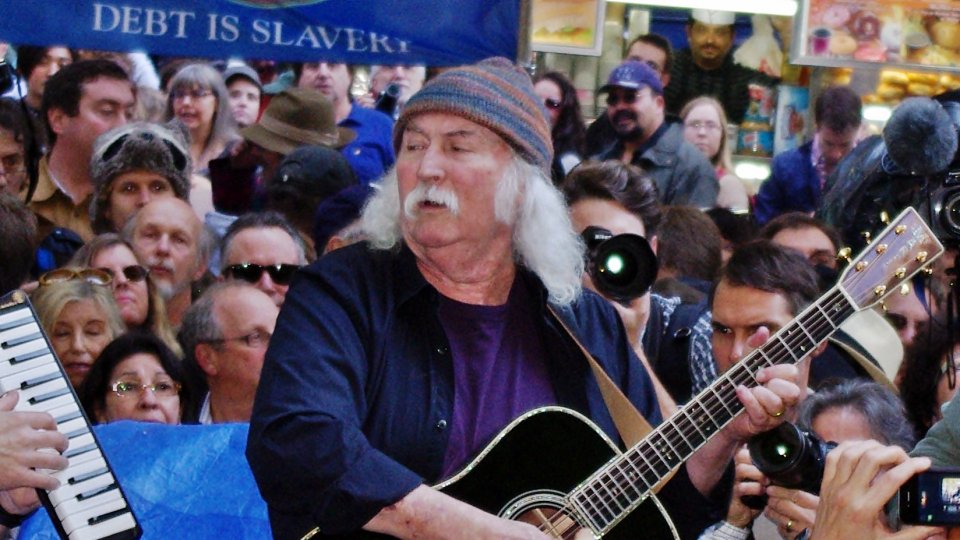 Muore a 81 anni il cantautore Usa David Crosby