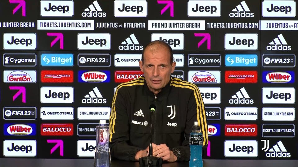 Nel video l'intervista al tecnico della Juventus Massimiliano Allegri
