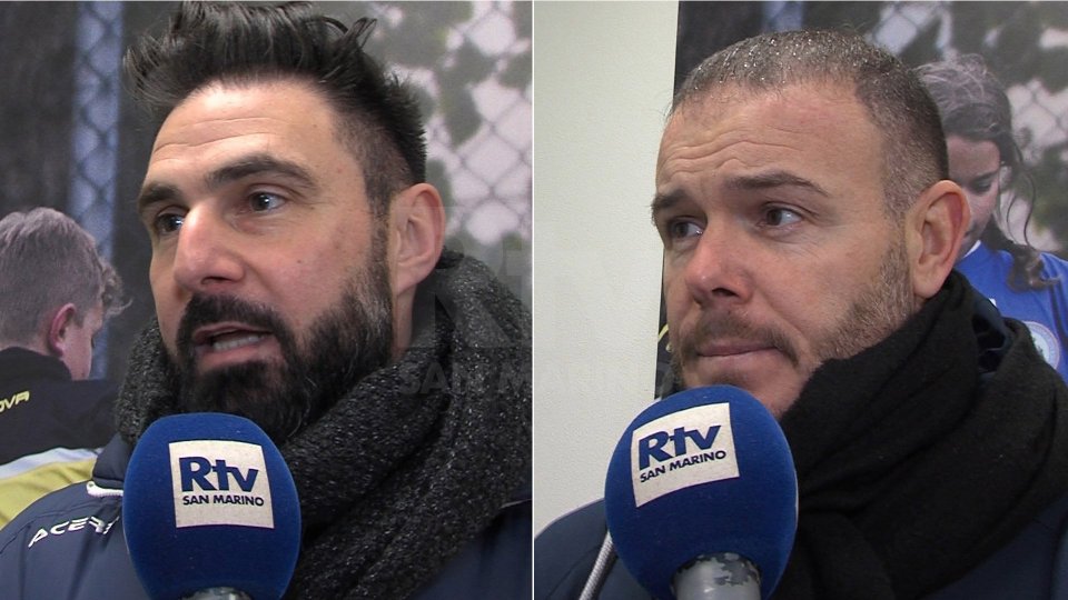 Nel video le interviste a Gli allenatori di Faetano e Tre Fiori, Danilo Girolomoni e Andy Selva