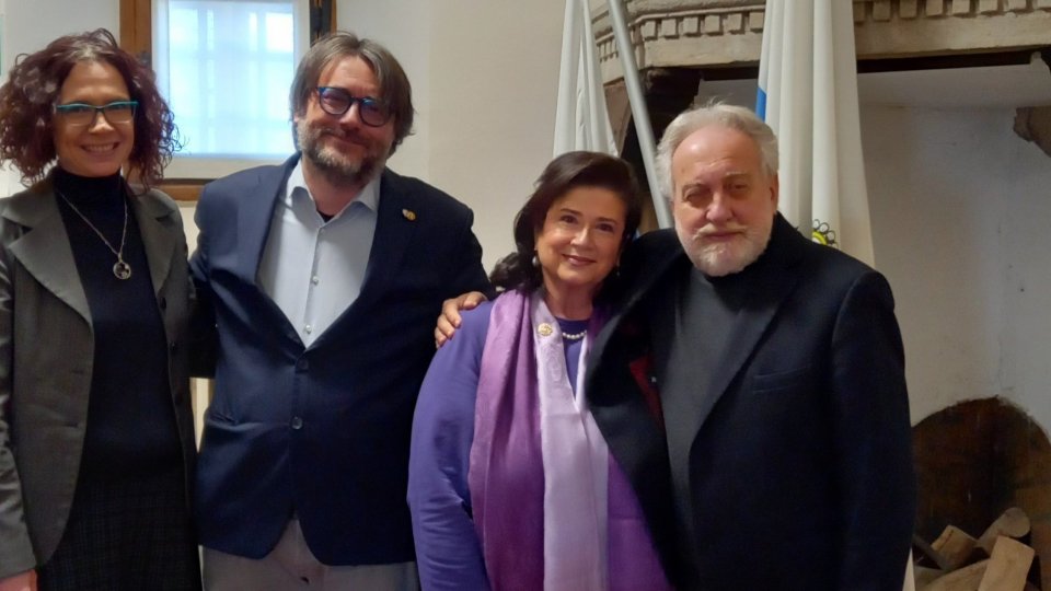 L'Ass. San Marino Italia incontra l'Università: Petrocelli socio onorario