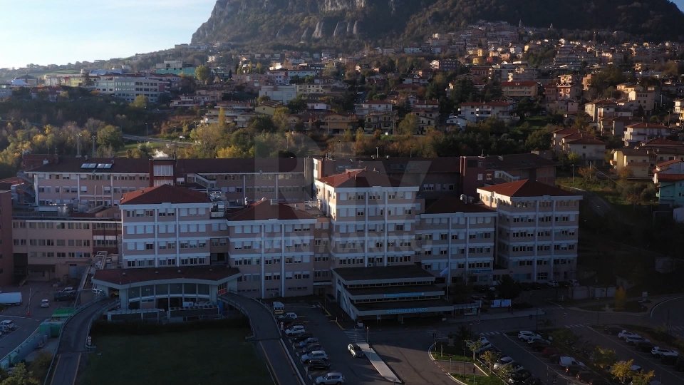 Ospedale di San Marino. Immagine di repertorio