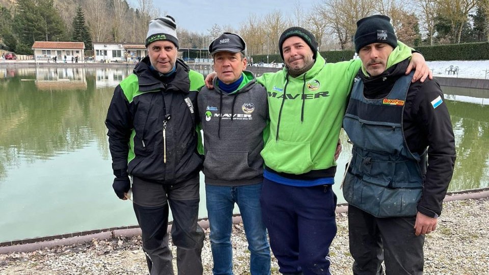 Pesca Sportiva, Campionato Sammarinese alla "trota": SPS Serravalle vince la prova a squadre