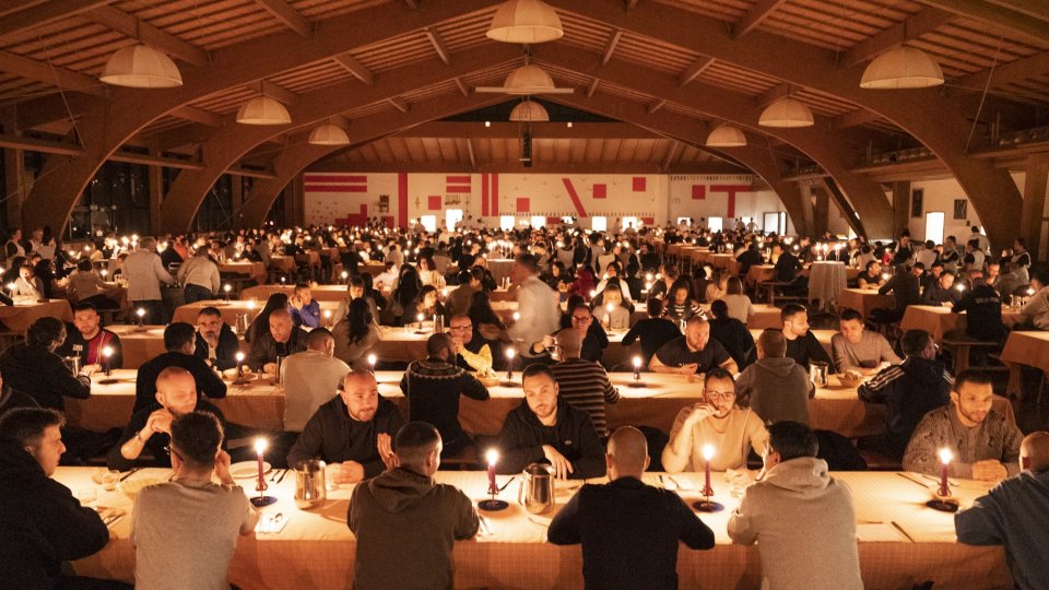 Maxi cena a lume di candela: San Patrignano aderisce alla Giornata per il risparmio energetico