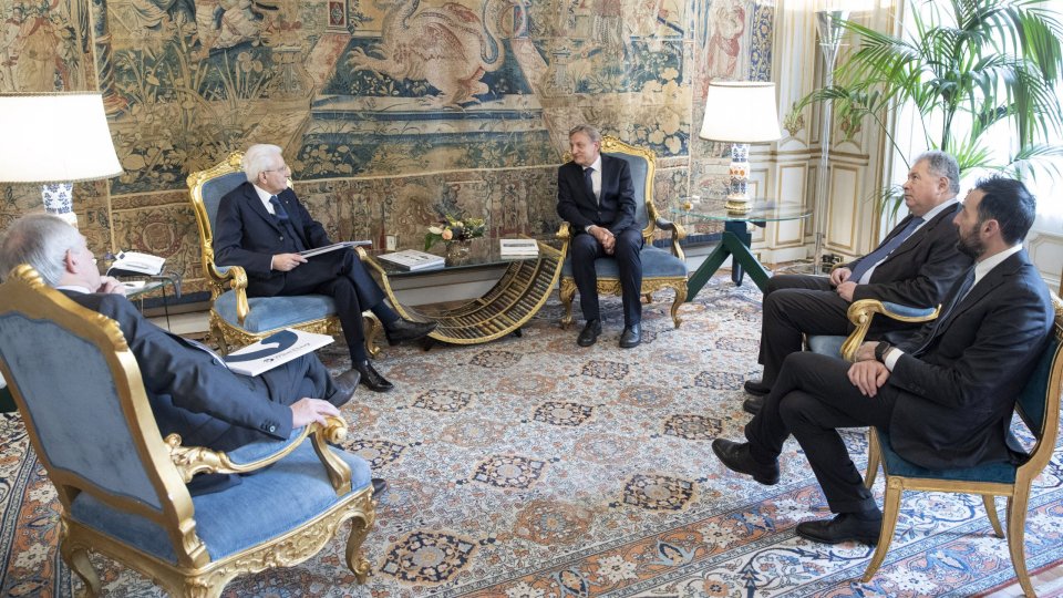 Il presidente Mattarella ha ricevuto i vertici del Meeting