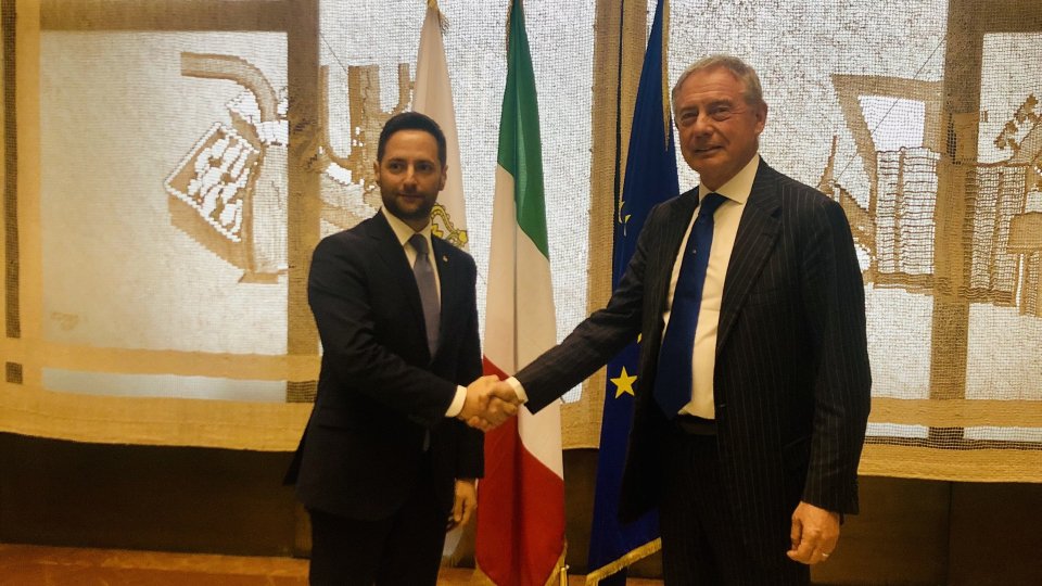 Il Segretario di Stato per l’Industria della Repubblica di San Marino Fabio Righi incontra a Roma il Ministro Adolfo Urso