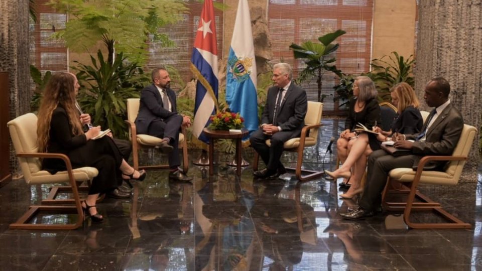 Beccari a Cuba: visita fitta di incontri