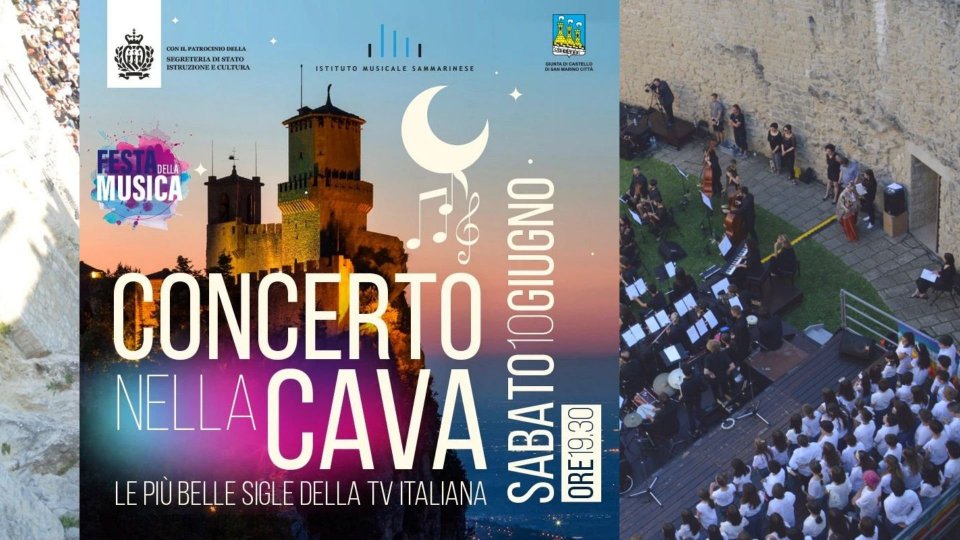 Il Concerto nella Cava, le più belle sigle della tv italiana