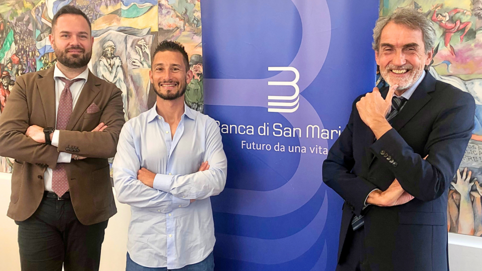 Banca di San Marino e Manuel Poggiali: nuova collaborazione all'insegna della sostenibilità e della passione per il territorio