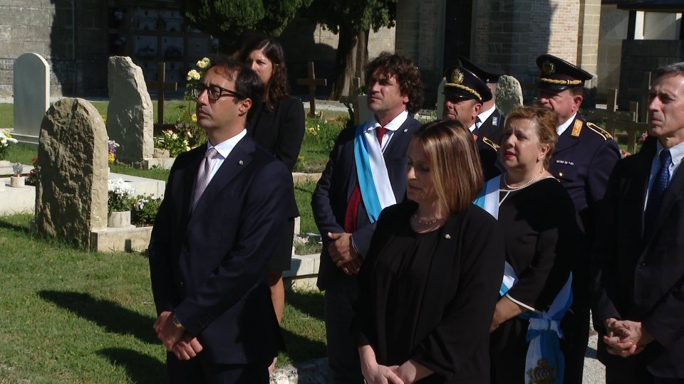 L’Eccellentissima Reggenza partecipa alla 79° cerimonia commemorativa delle vittime del bombardamento del 26 giugno 1944