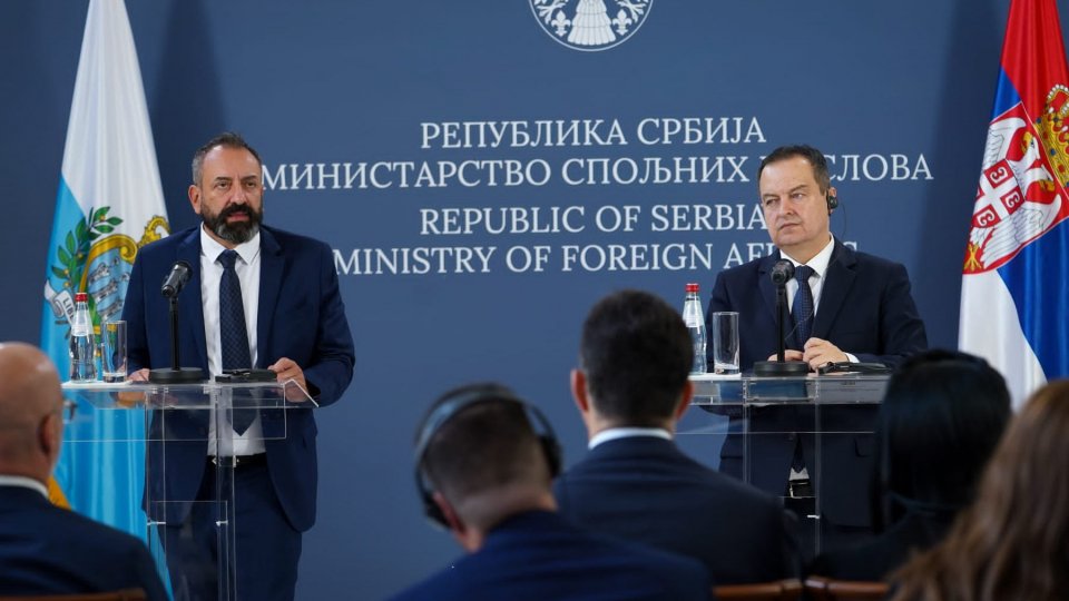 Visita ufficiale del Segretario di Stato per gli Affari Esteri nella Repubblica di Serbia
