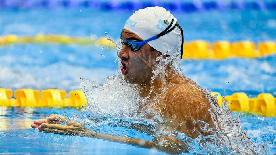 Mondiali nuoto: Casadei sotto le aspettative nei 50 rana