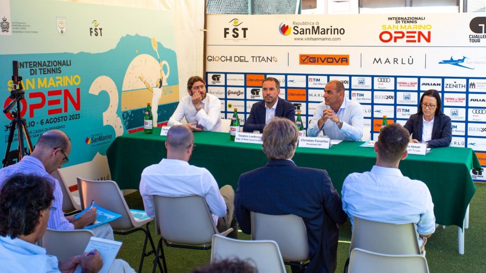 Presentanti gli Internazionali di tennis San Marino Open: Flavio Cobolli seconda wild card