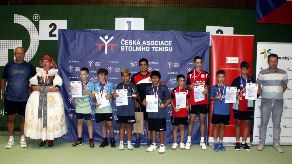 Tennis Tavolo: San Marino U13 al 3° posto nella Czech Youth Cup