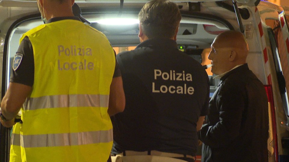 Polizia di Rimini. Immagine di repertorio