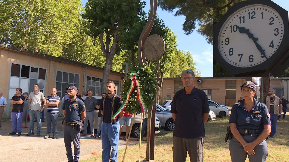 La commemorazione a Rimini