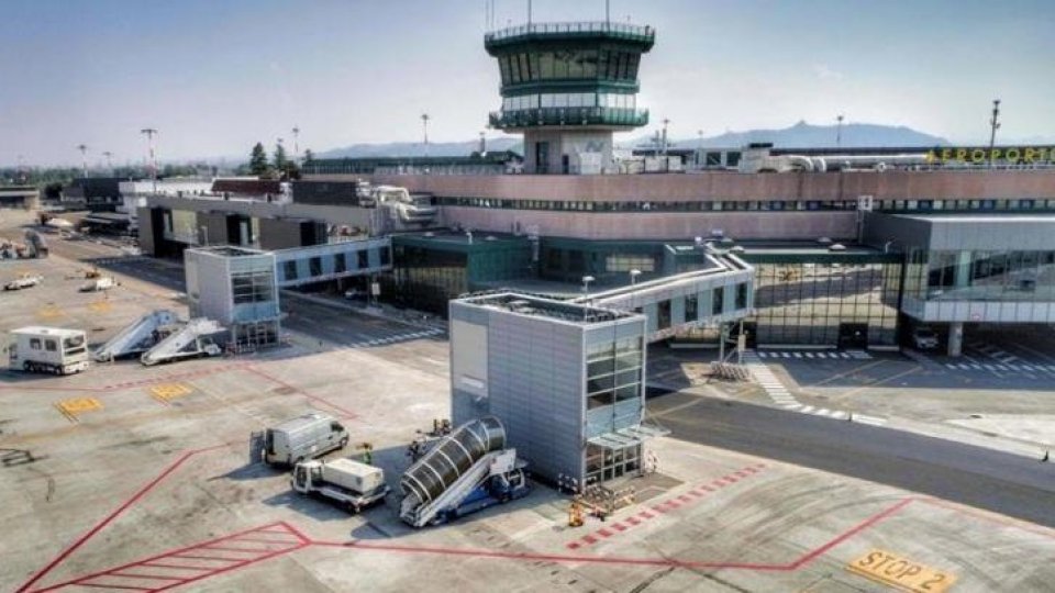 Aeroporto Marconi di Bologna. Immagine di repertorio @rainews