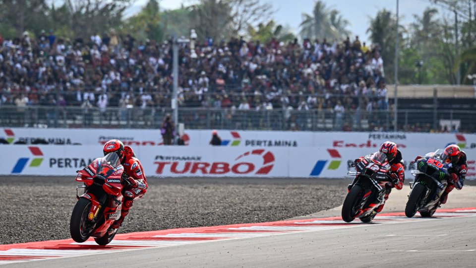 Pecco Bagnaia vince in Indonesia e torna leader del mondiale (Foto: MotoGP)
